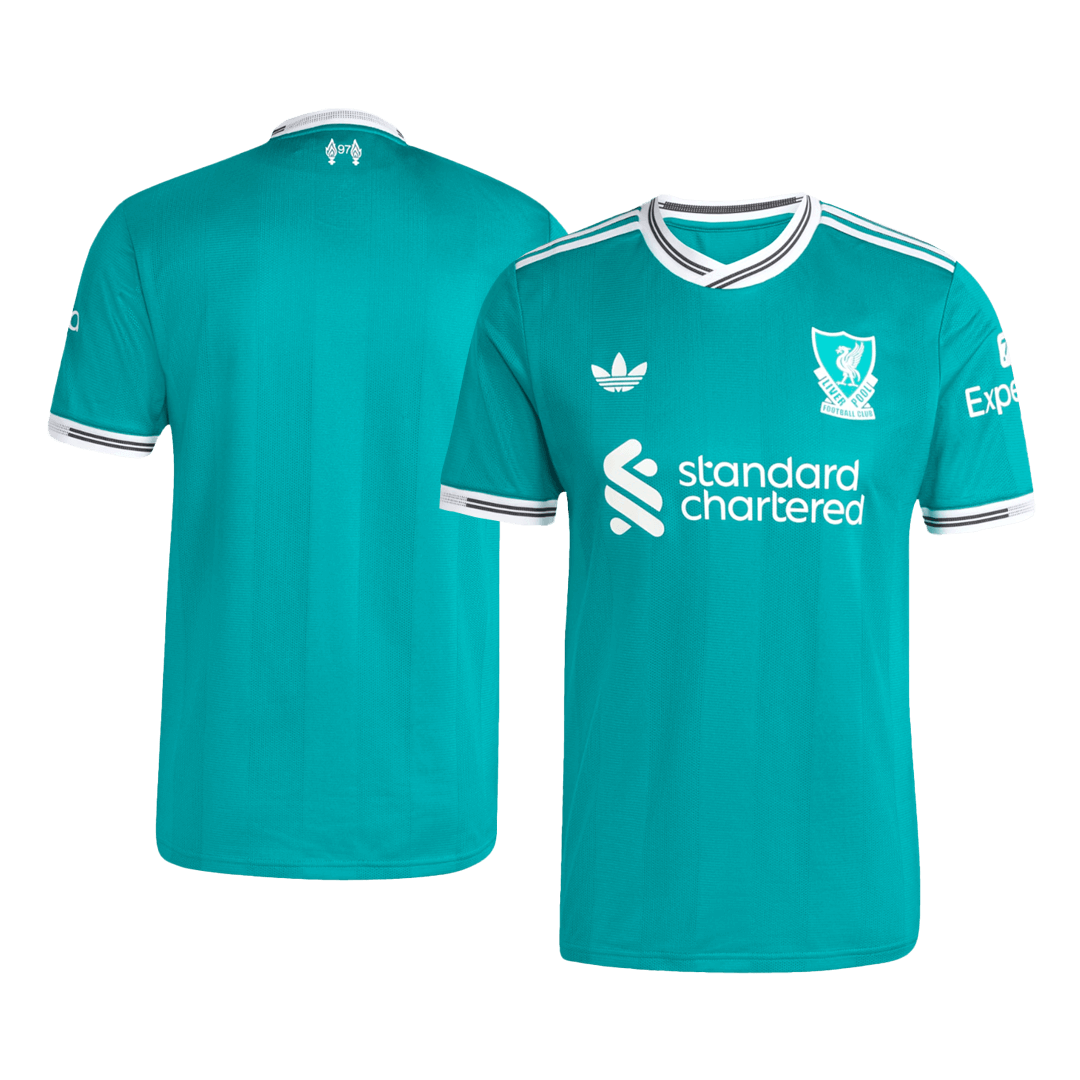 Liverpool Tröja 2025/26 Tredje Grön-10