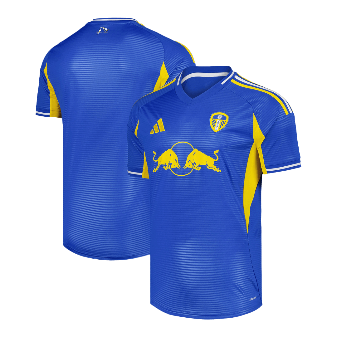 Leeds United Tröja 2025/26 Borta Blå-9