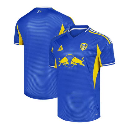 Leeds United Tröja 2025/26 Borta Blå-9