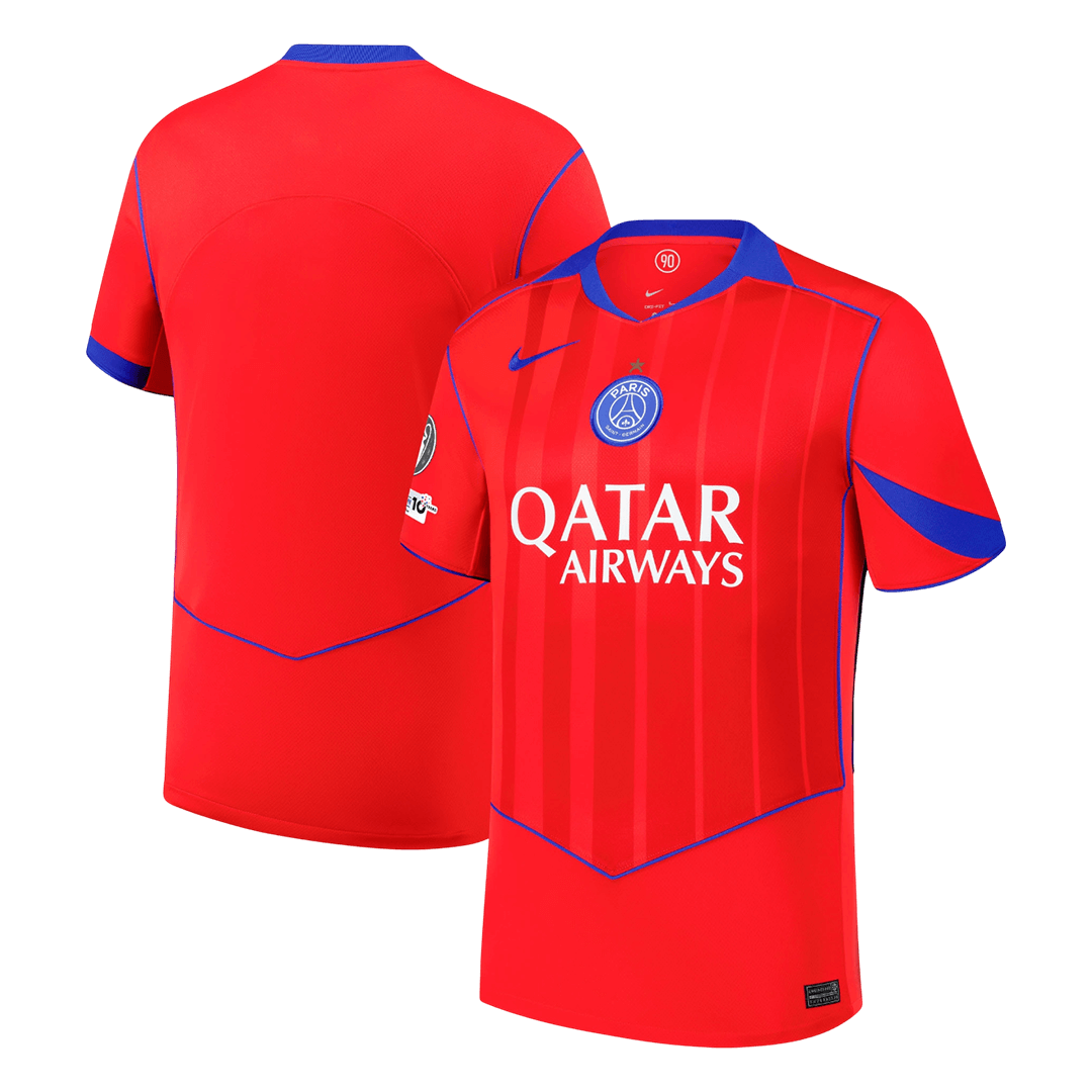 PSG Tröja 2025/26 Tredje Röd-8