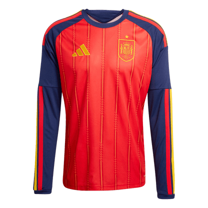 Spanien Tröja 2026 Hemma Långärmad Röd