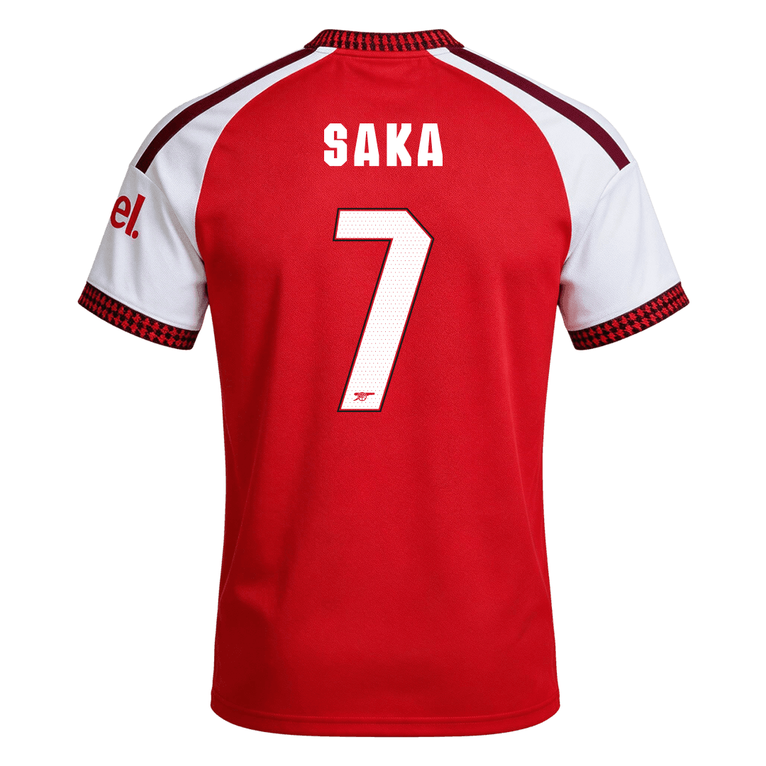 Arsenal Tröja SAKA #7 2026/27 Hemma Röd - UCL-11