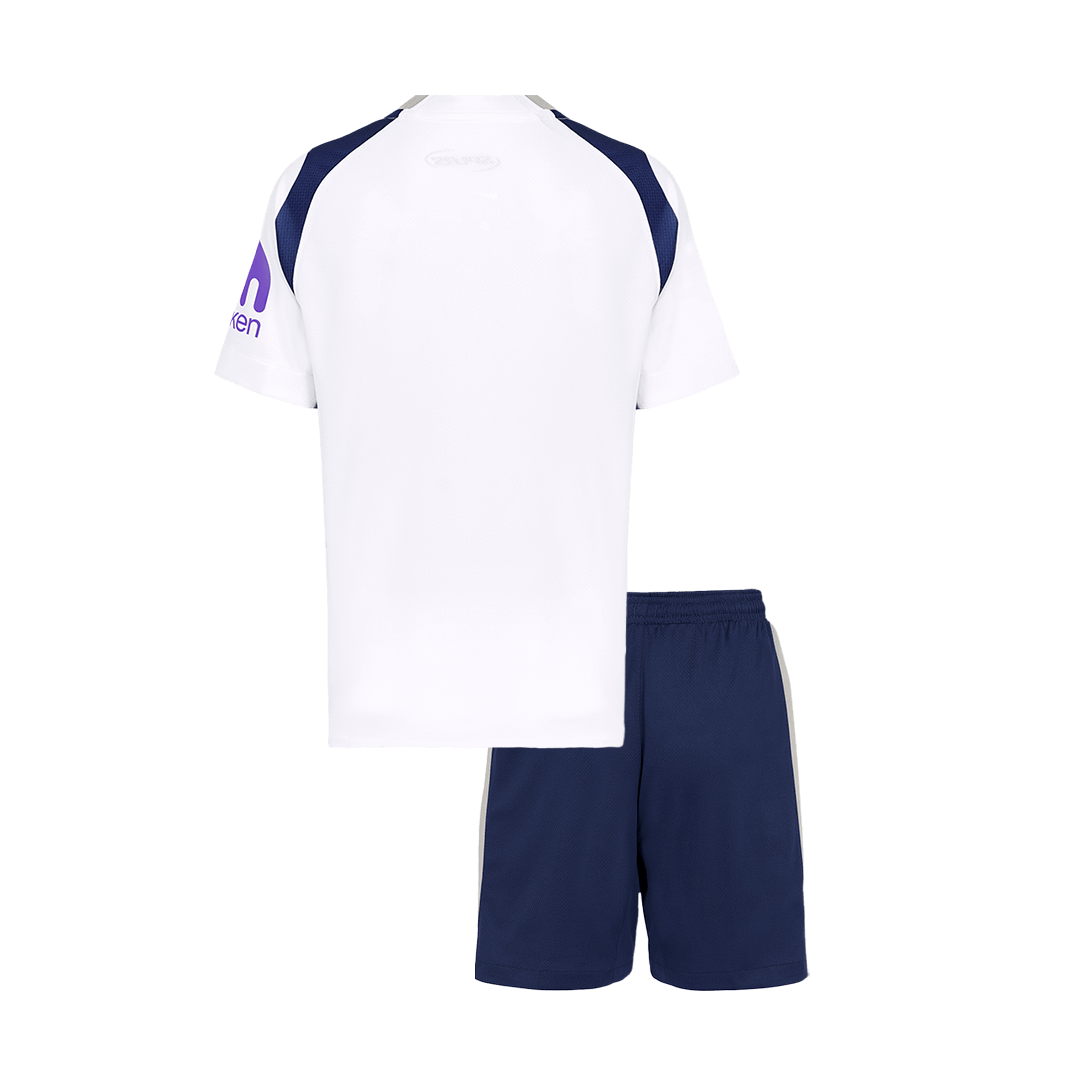 Tottenham Hotspur Tröja 2025/26 Hemma Vit Barn-12