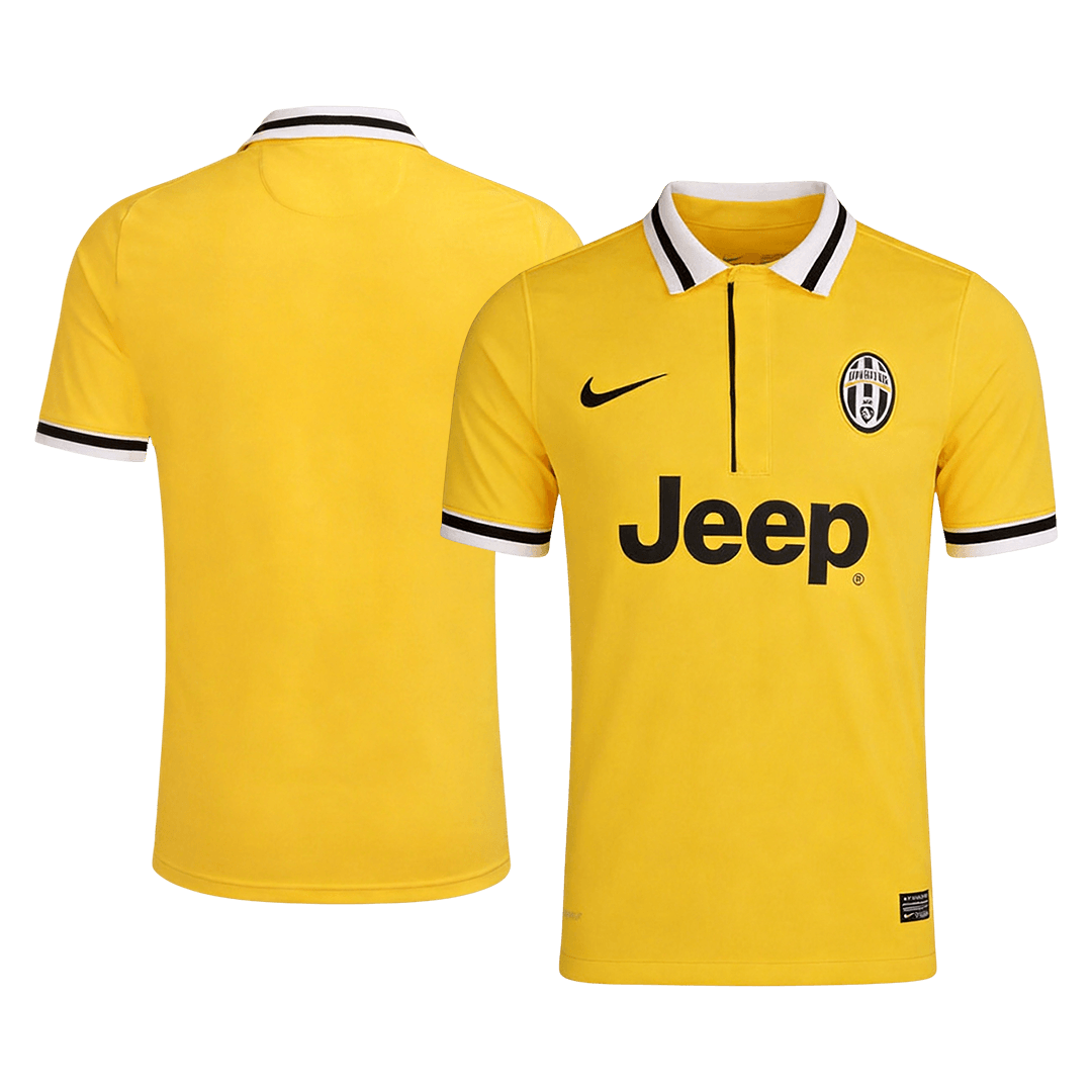 Juventus Bortatröja 2013/14 Retro Tröja
 Gul-2