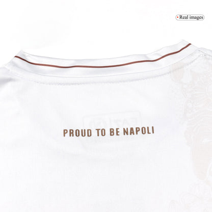 Napoli Tröja 2025/26 Borta Vit Barn-4