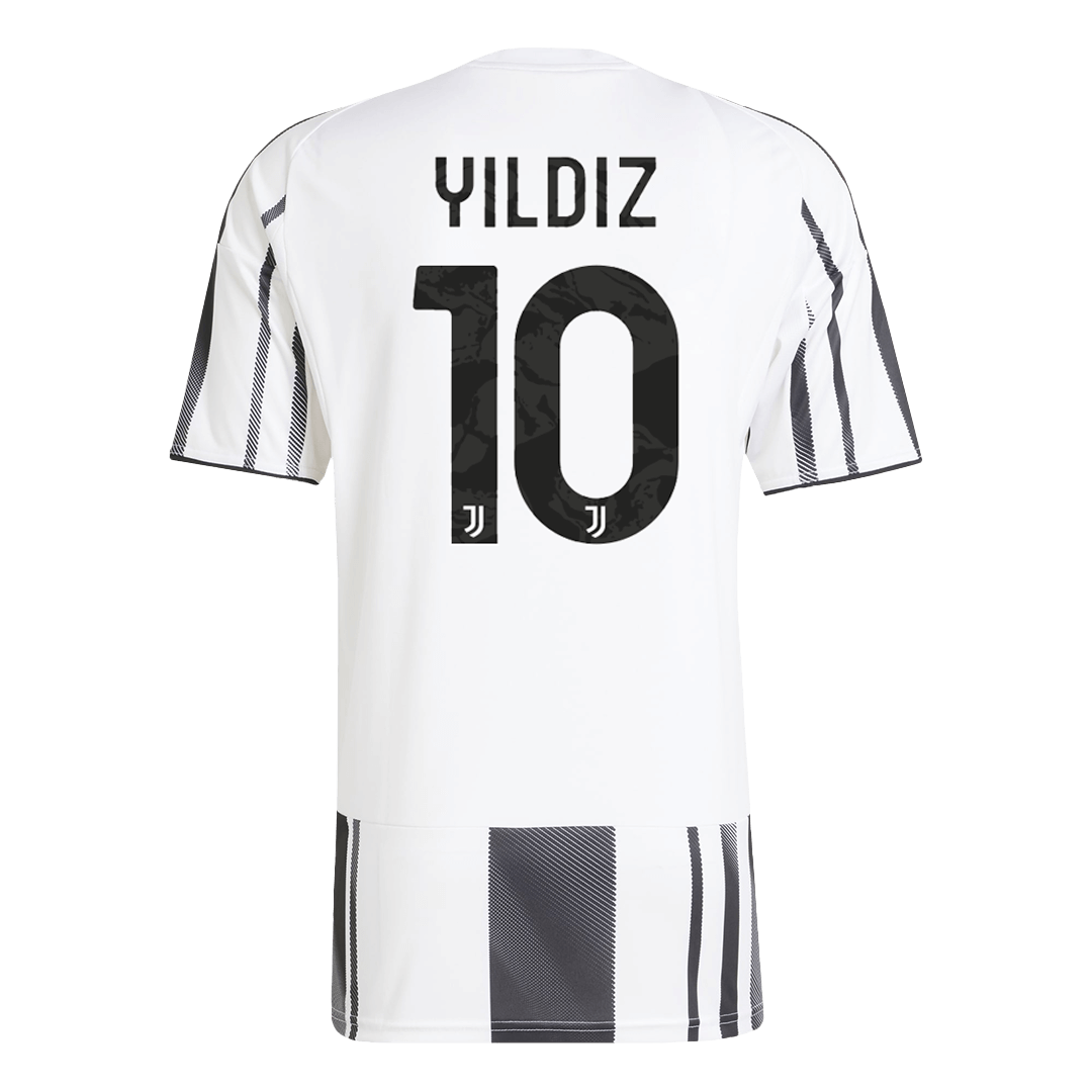Juventus Tröja YILDIZ #10 2025/26 Hemma Svart & Vitt-7