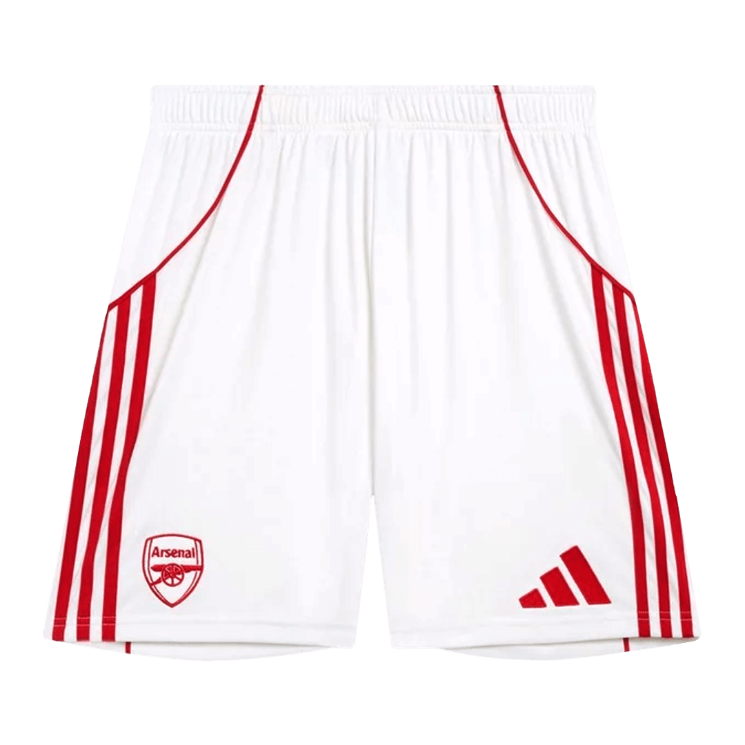 Arsenal Shorts 2025/26 Hemma Vit