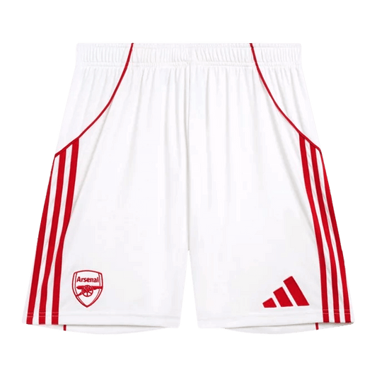 Arsenal Shorts 2025/26 Hemma Vit