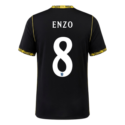 Chelsea Tröja ENZO #8 2026/27 Borta Svart-3