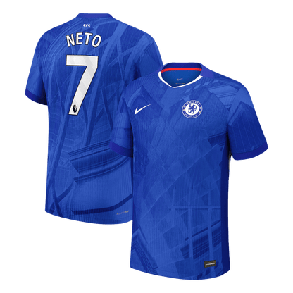 Chelsea Tröja NETO #7 2025/26 Hemma Blå