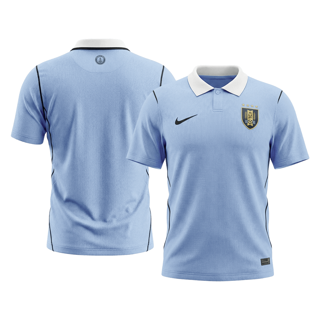 Uruguay Tröja 2026 Hemma Blå-8