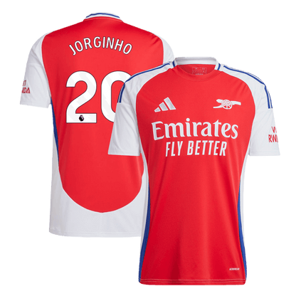 Arsenal Tröja JORGINHO #20 2024/25 Hemma Röd