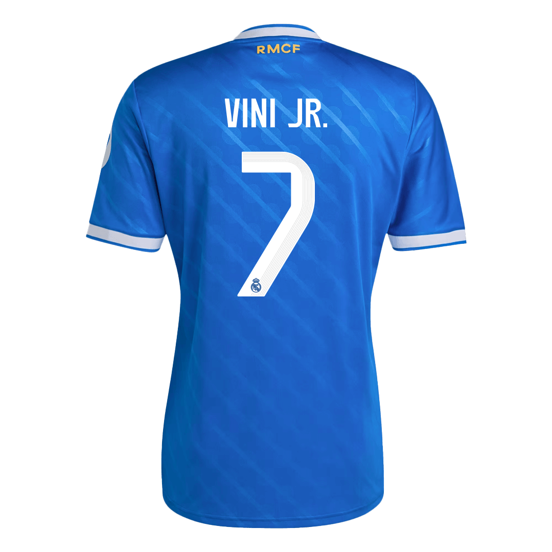 Real Madrid Tröja VINI JR. #7 2025/26 Tredje Blå