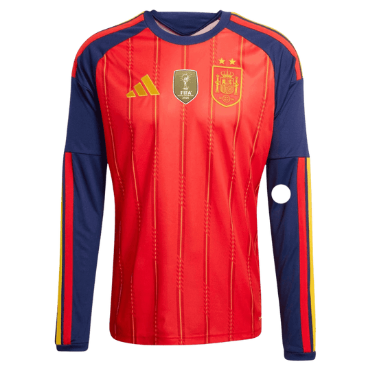 Spanien Tröja 2026 Hemma Långärmad Röd