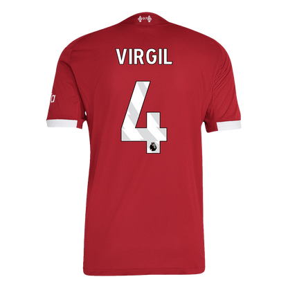 Liverpool Tröja VIRGIL #4 2025/26 Hemma Röd-10