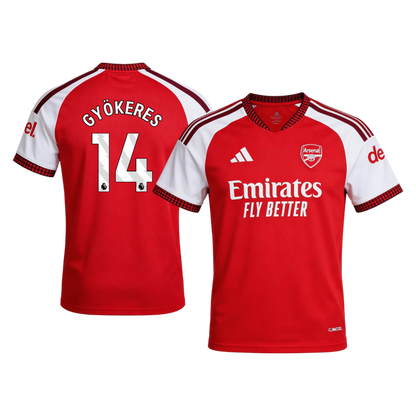 GYÖKERES #14 Arsenal Tröja 2026/27 Hemma Premium Röd