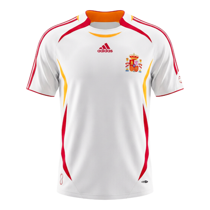Spanien Bortatröja 2006 Retro Tröja
 Vit