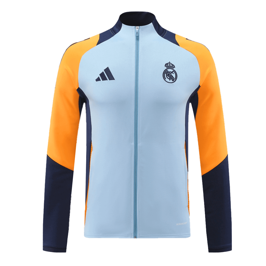 Real Madrid Träningsjacka 2024/25 Blå-7
