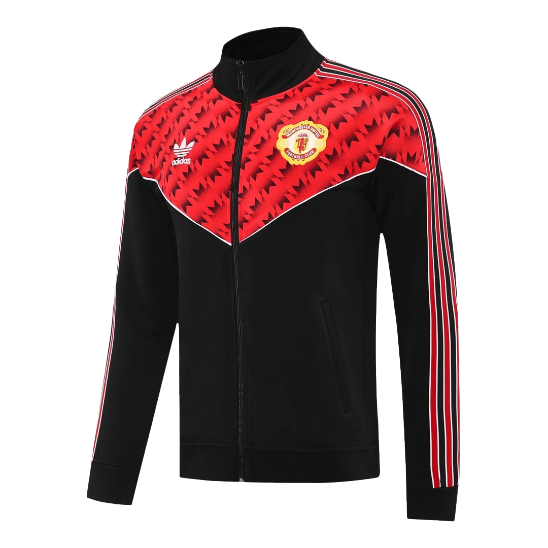 Manchester United Träningsset (Jacka+Byxor) 2025/26 Röd & Svart-23