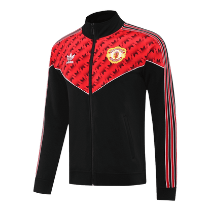 Manchester United Träningsset (Jacka+Byxor) 2025/26 Röd & Svart-23