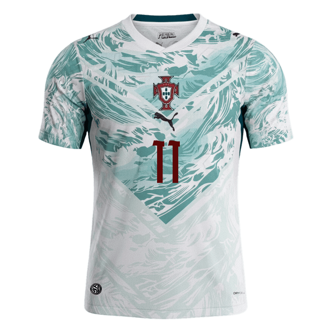 Portugal Tröja JOÃO FÉLIX #11 2026 Borta White&Green
