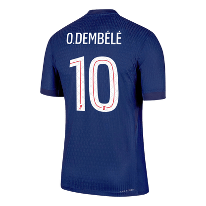 PSG Tröja O.DEMBÉLÉ #10 2025/26 Hemma Mörkblå-9