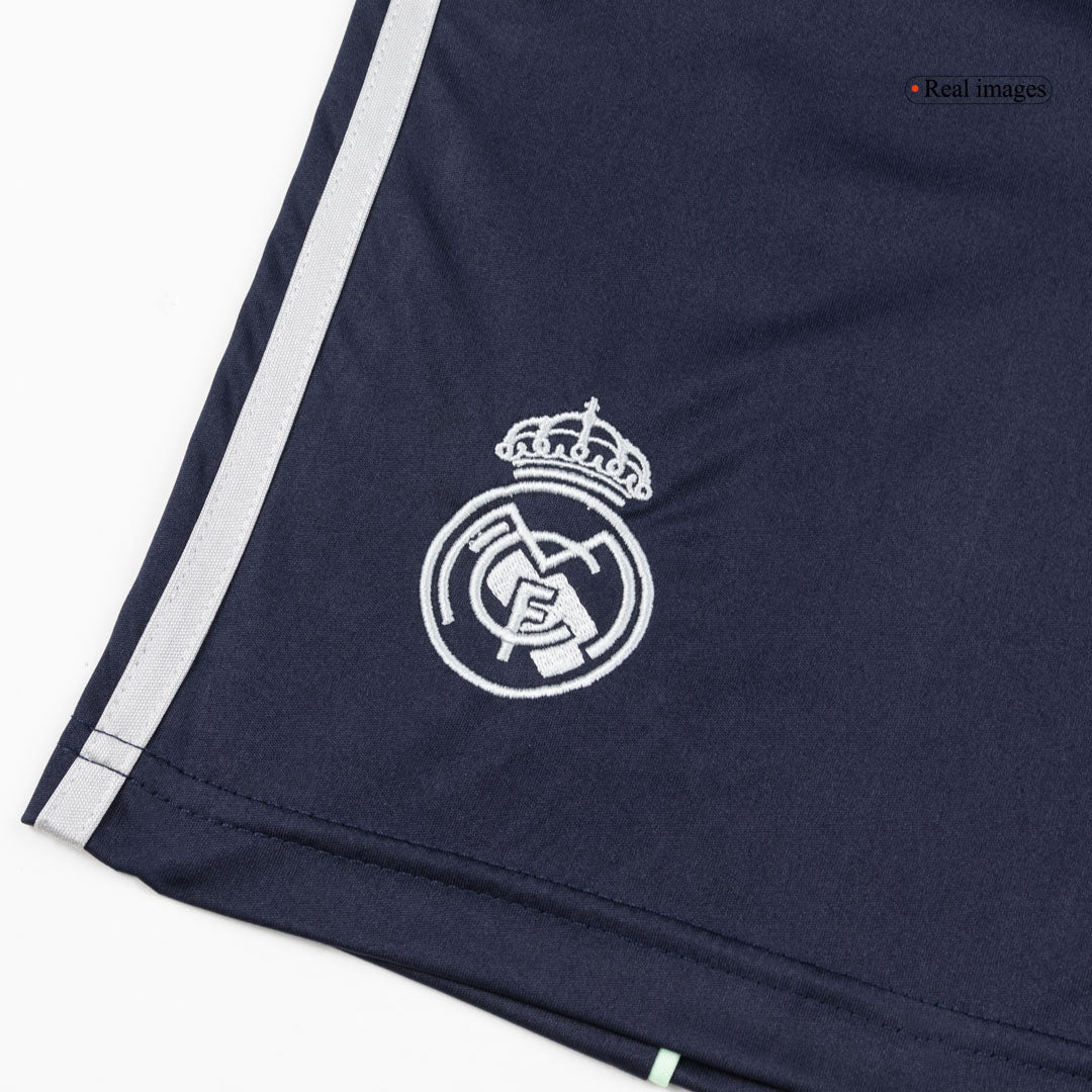 Real Madrid Shorts 2025/26 Borta Mörkblå-4