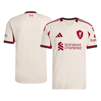 Liverpool Tröja 2025/26 Borta Vit-9