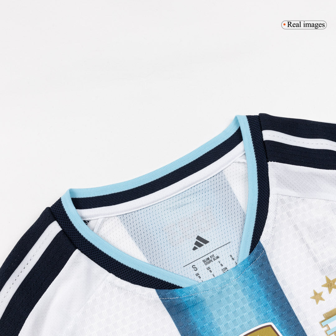 Argentina Tröja 2026 Hemma Långärmad Blå & Vit-9