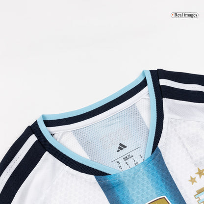 Argentina Tröja 2026 Hemma Långärmad Blå & Vit-9