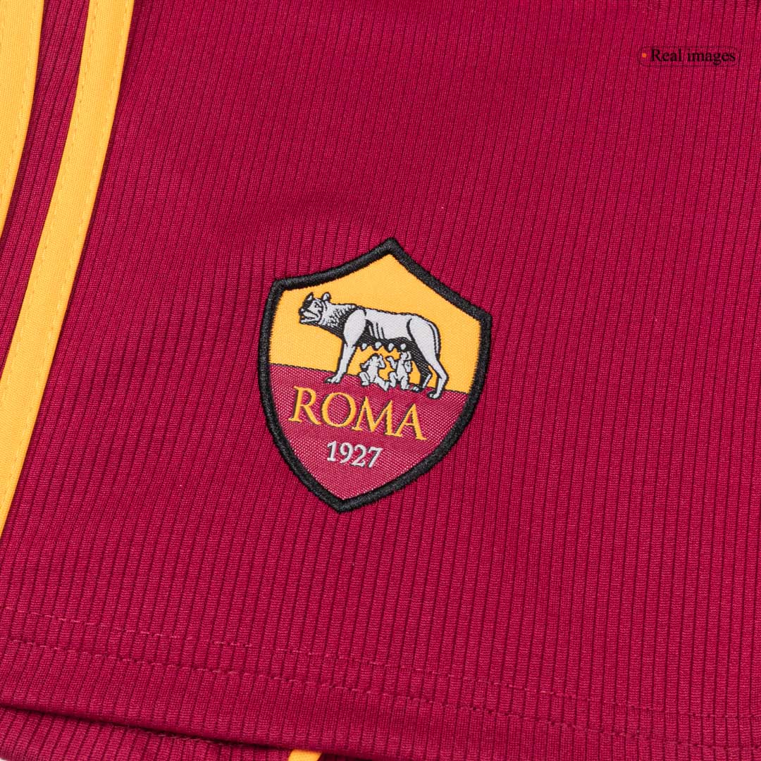 Roma Tröja 2025/26 Hemma Röd Barn-4