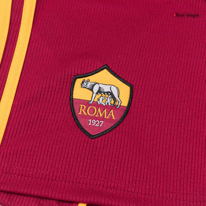 Roma Tröja 2025/26 Hemma Röd Barn-4