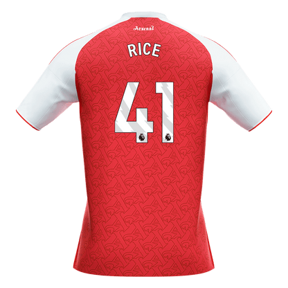 RICE #41 Arsenal Tröja 2025/26 Hemma Premium Röd-10