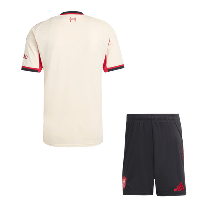 Liverpool Tröja Bortaställ 2025/26 Vit-14