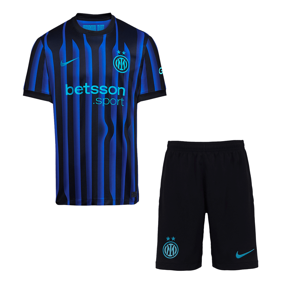 Inter Milan Tröja Hemmaställ 2025/26 Blå och svart