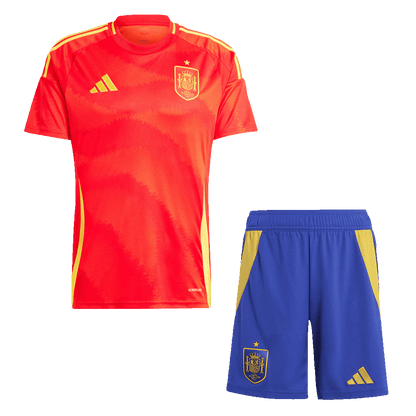 Spanien Tröja Hemmaställ Euro 2024 Röd