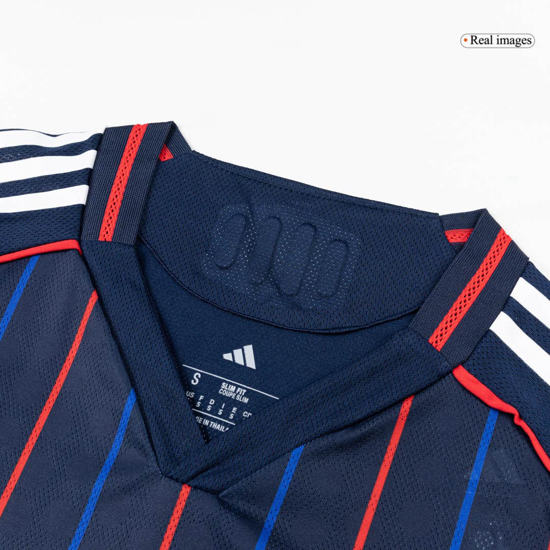 Olympique Lyonnais Tröja 2025/26 Borta Autentisk Mörkblå