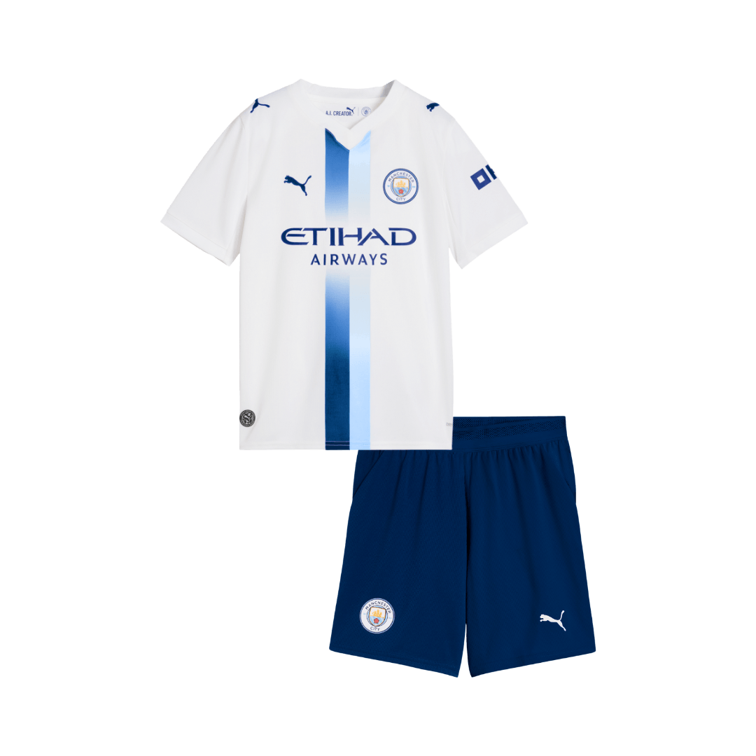 Manchester City Tröja 2026/27 Tredje Vit Barn