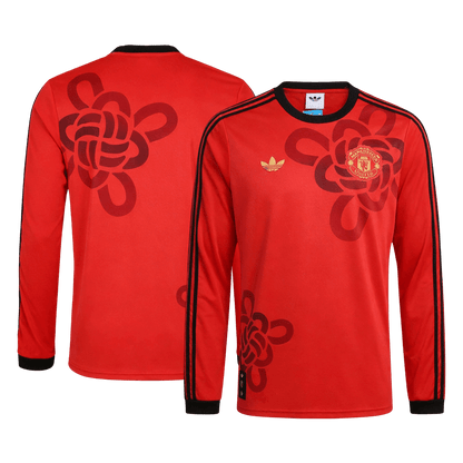 Manchester United Tröja 2025/26 Långärmad Röd-9