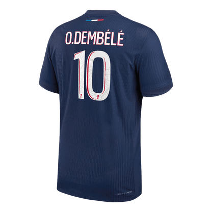 PSG Tröja O.DEMBÉLÉ #10 2024/25 Hemma Mörkblå-11