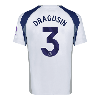 Tottenham Hotspur Tröja DRAGUSIN #3 2025/26 Hemma Vit-8