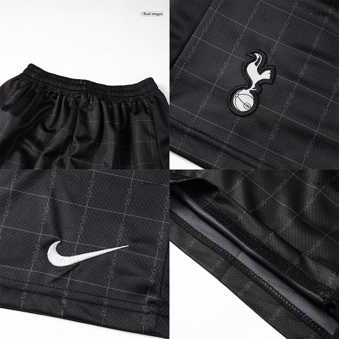 Tottenham Hotspur Tröja 2025/26 Borta Svart Barn