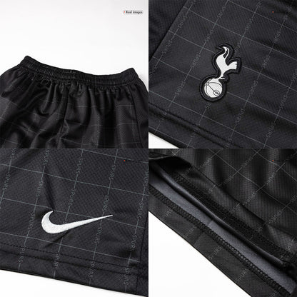 Tottenham Hotspur Tröja 2025/26 Borta Svart Barn-2
