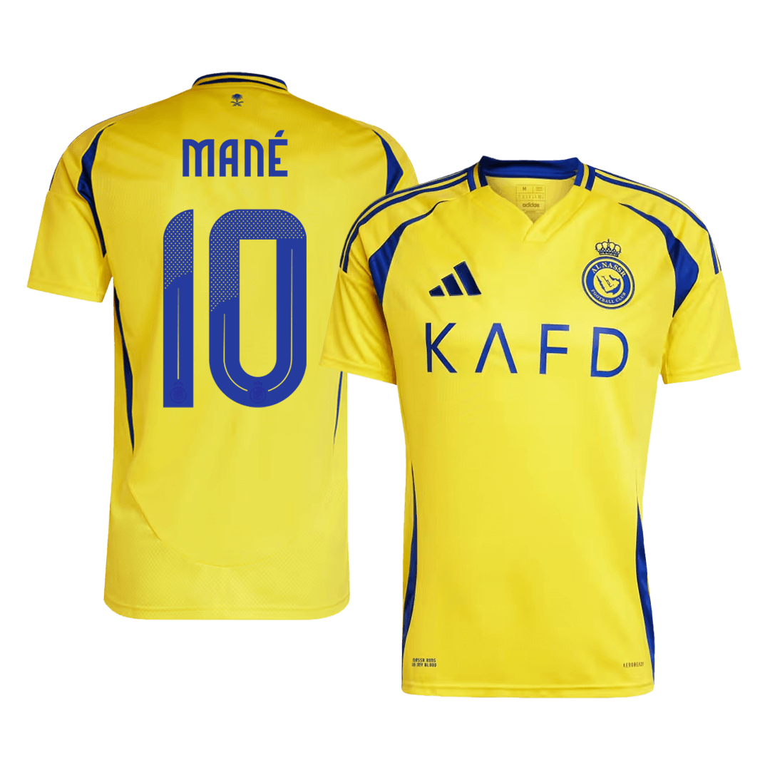 Al Nassr Tröja MANÉ #10 2024/25 Hemma Gul - ACL
