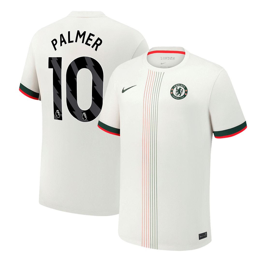 Chelsea Tröja PALMER #10 2025/26 Borta Vit