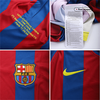 MESSI #30 Barcelona Hemmatröja 2005/06 Retro Tröja
 - UCL Final