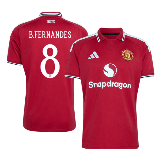 Manchester United Tröja B.FERNANDES #8 2026/27 Hemma Röd - UCL