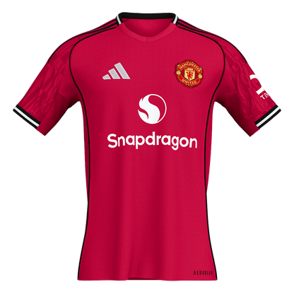 Manchester United Tröja 2025/26 Hemma Premium Röd