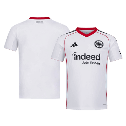 Eintracht Frankfurt Tröja 2025/26 Borta Vit-10