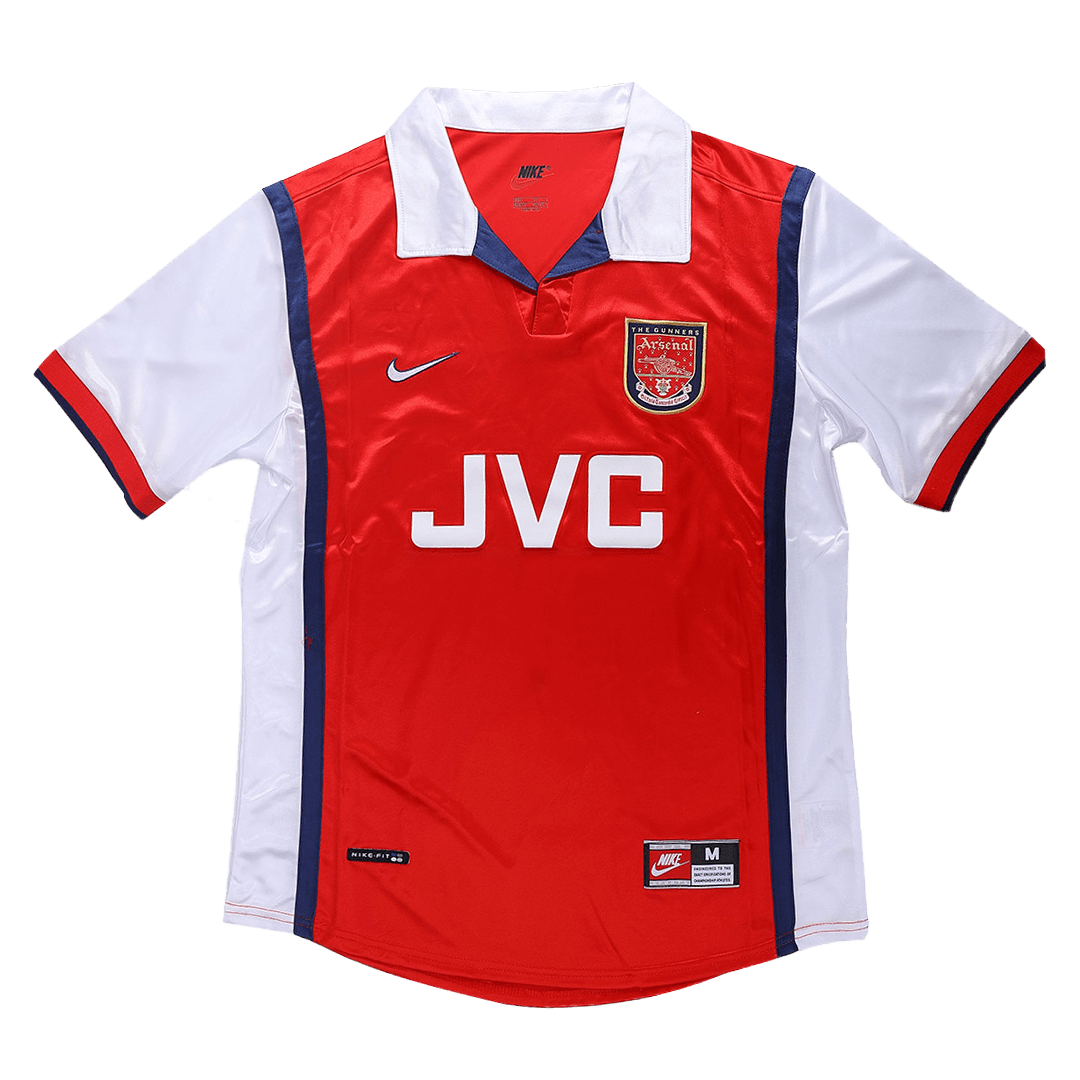 Arsenal Hemmatröja 1998/99 Retro Tröja
 Röd & Vit